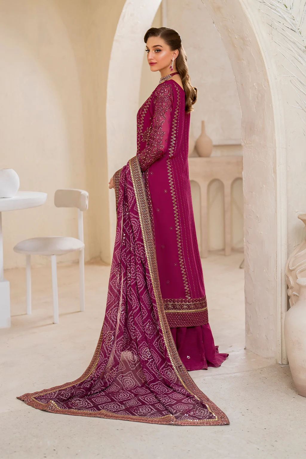 CC-45 Embroidered Chiffon - Image 6