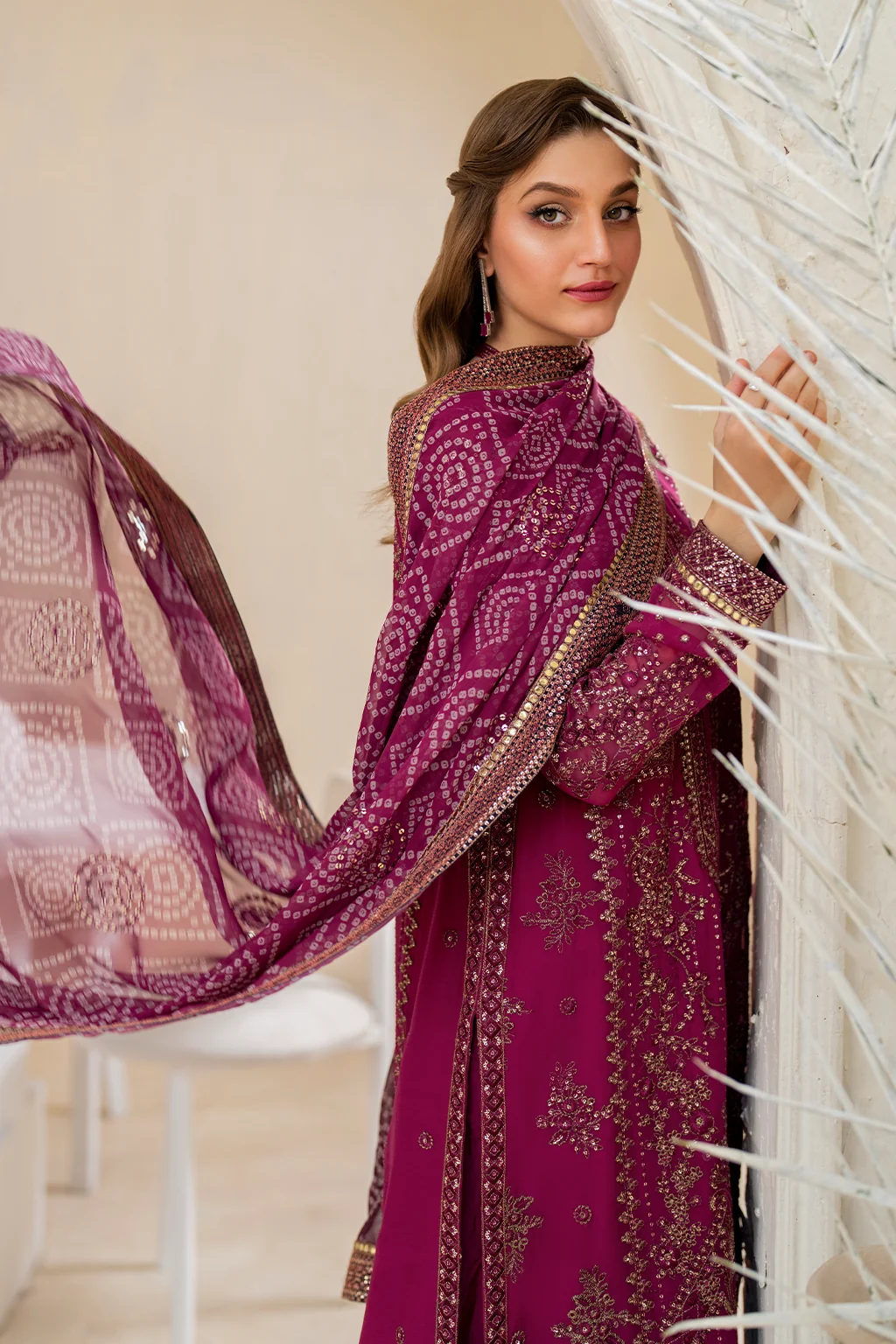 CC-45 Embroidered Chiffon - Image 8