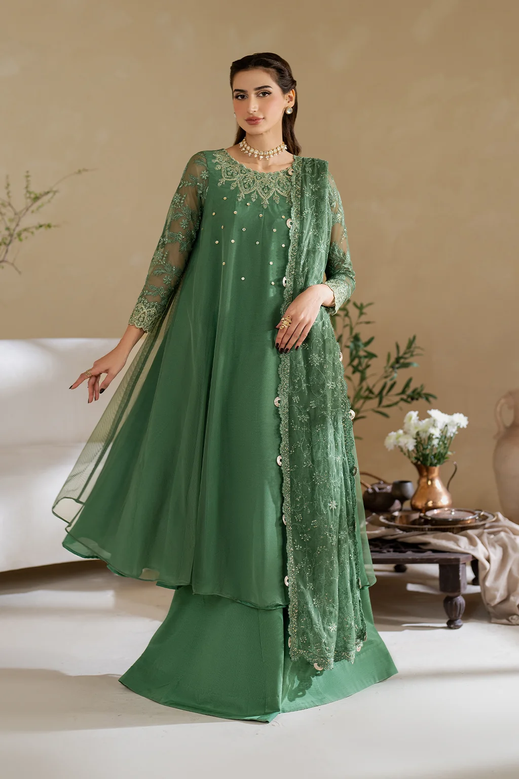 CC-53 Embroidered Chiffon - Image 6