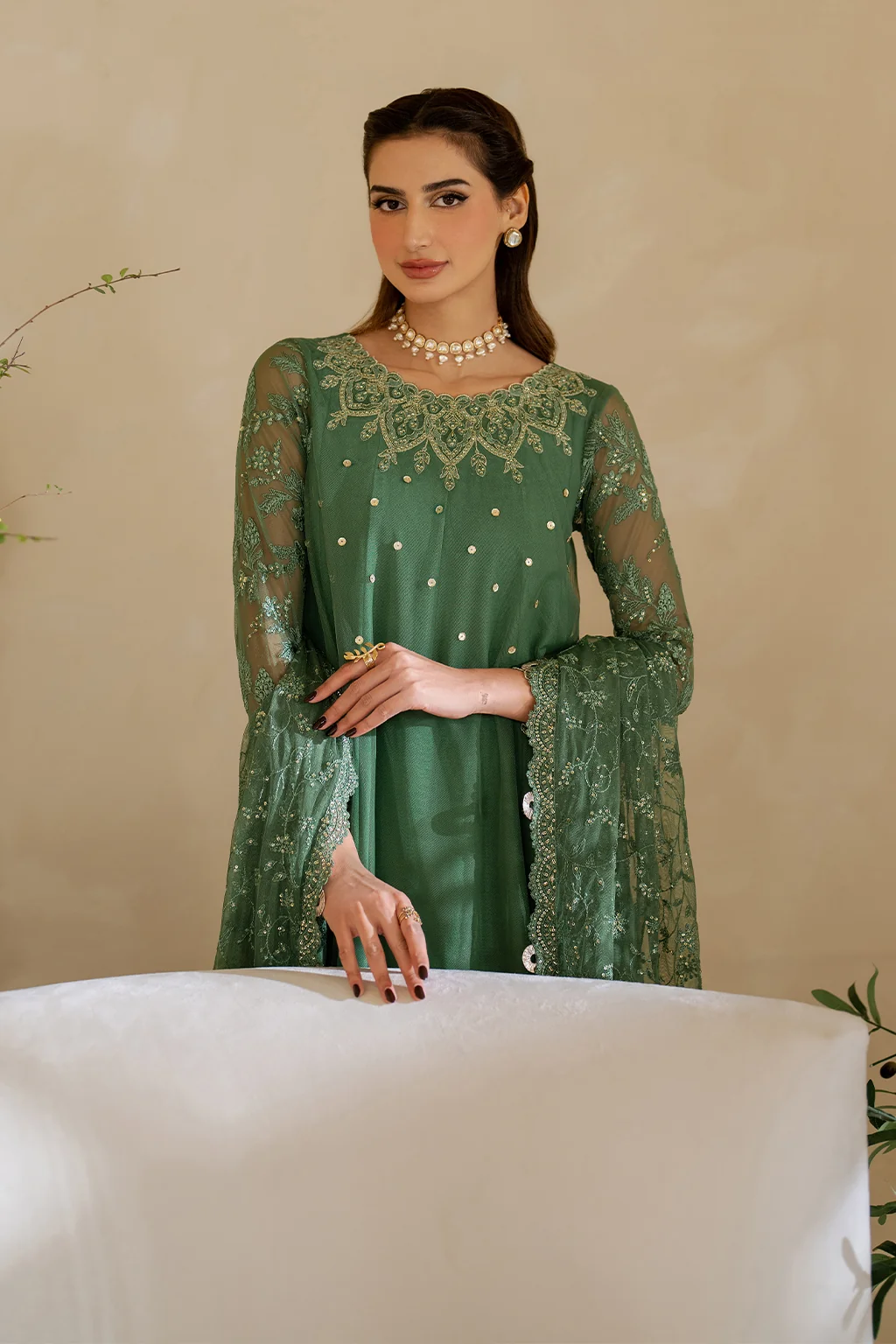 CC-53 Embroidered Chiffon - Image 9