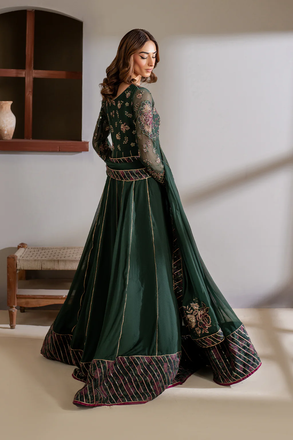 CC-63 Embroidered Chiffon - Image 10