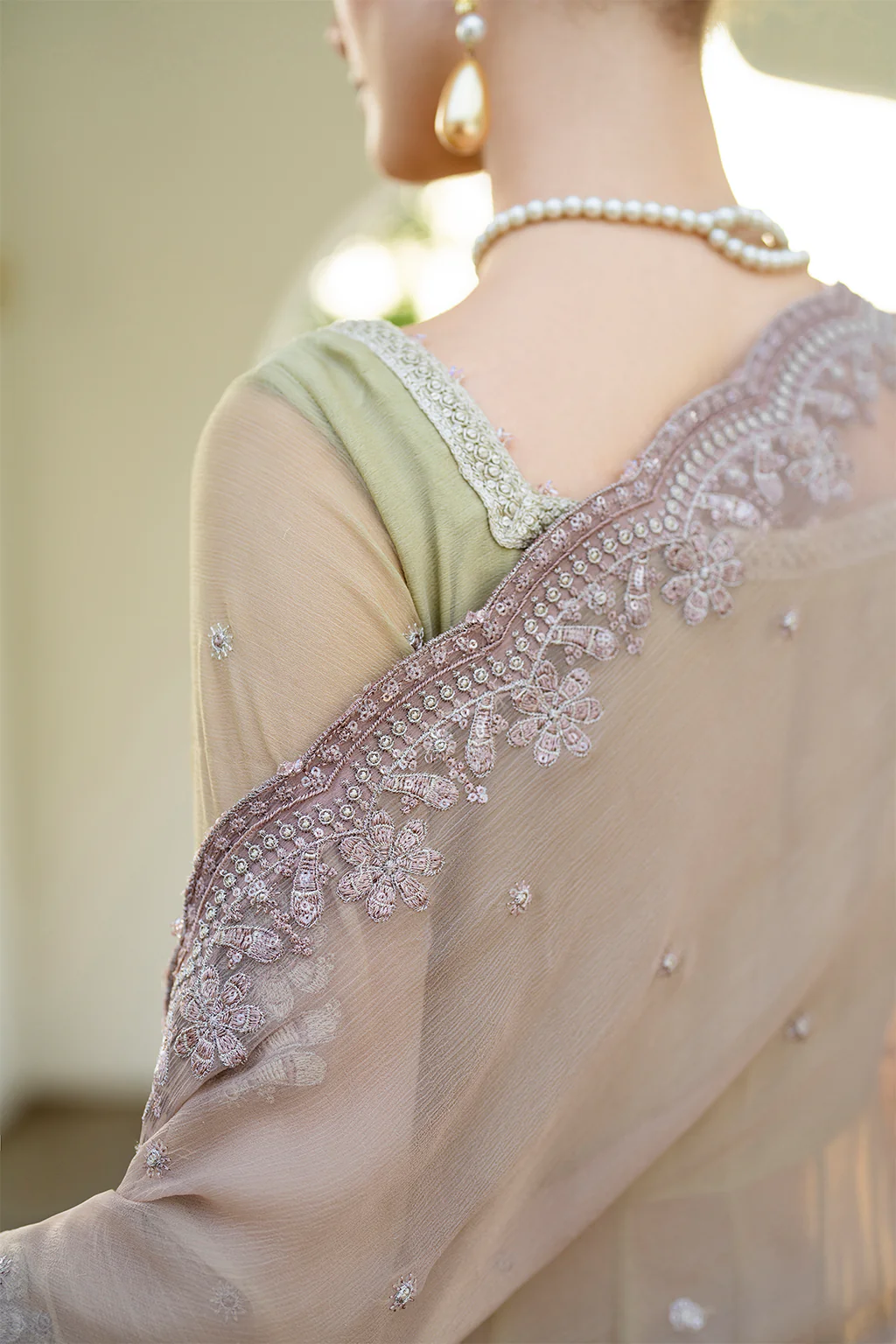 CC-68 Embroidered Chiffon - Image 5