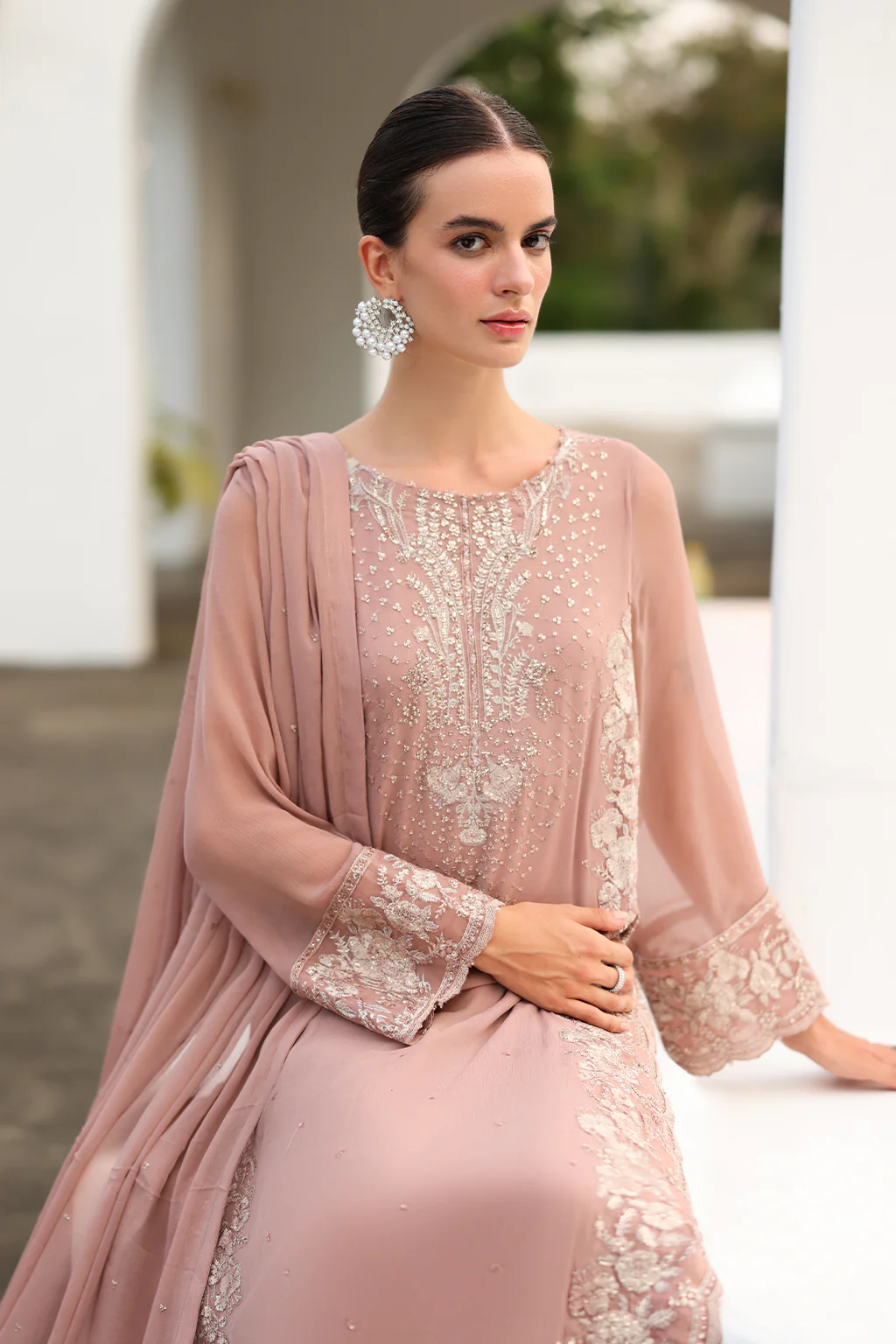 CC-69 Embroidered Chiffon - Image 4