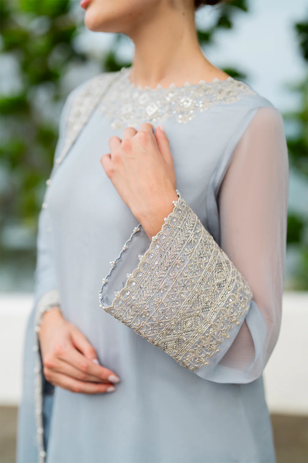 CC-70 Embroidered Chiffon - Image 6