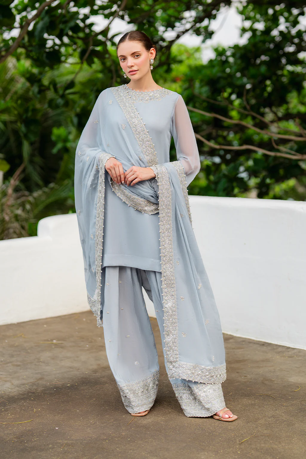 CC-70 Embroidered Chiffon - Image 7