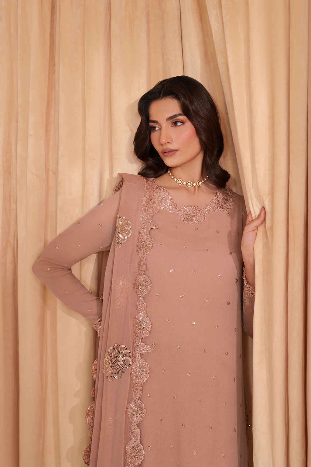 CC-74 Embroidered Chiffon - Image 4