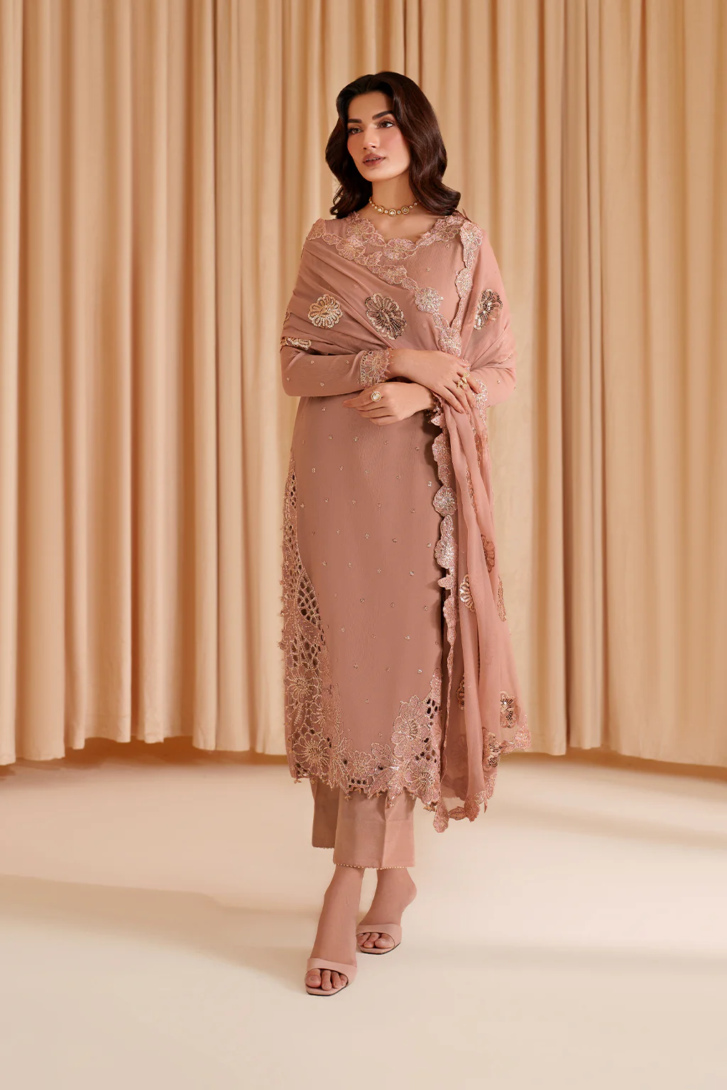 CC-74 Embroidered Chiffon - Image 7