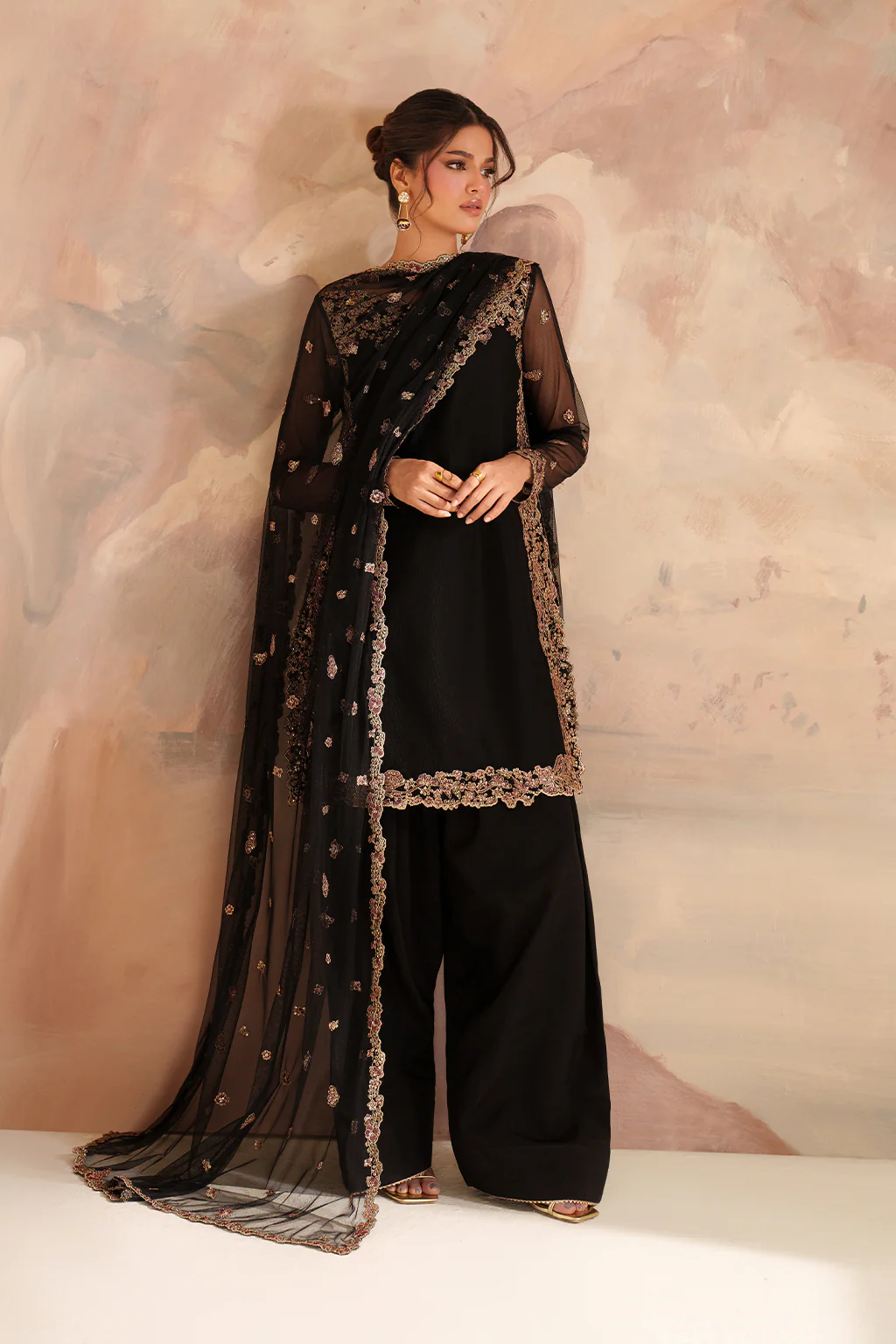CC-77 Embroidered Net - Image 9