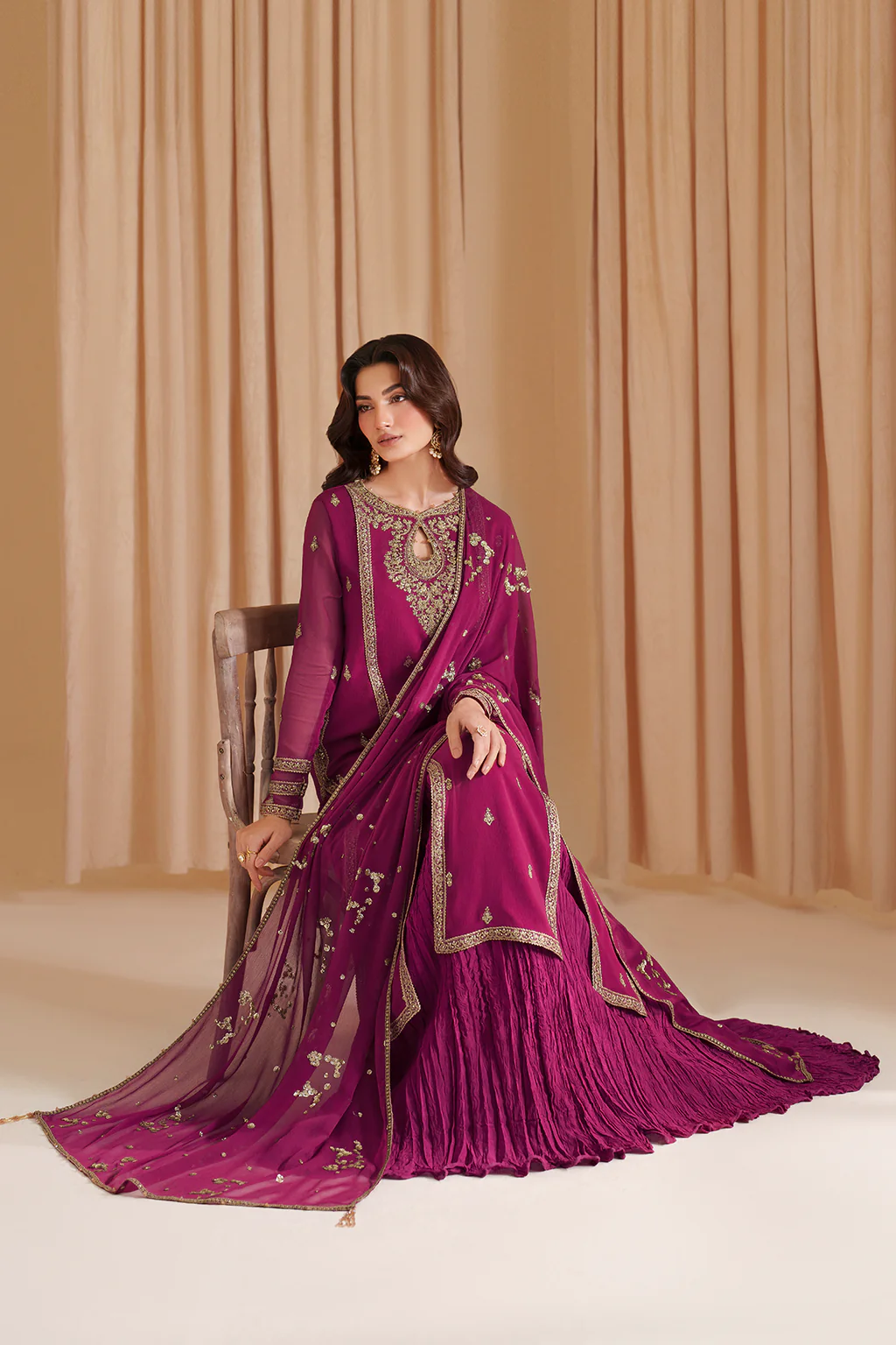 CC-81 Embroidered Chiffon - Image 7