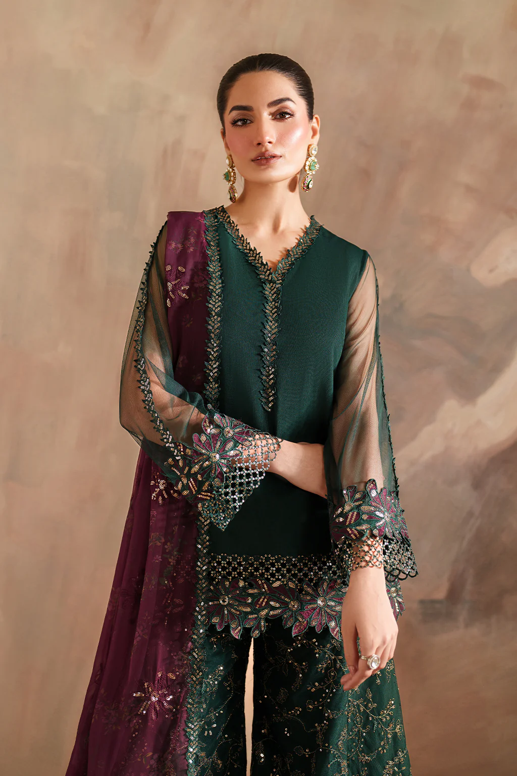 CC-82 Embroidered Net - Image 2