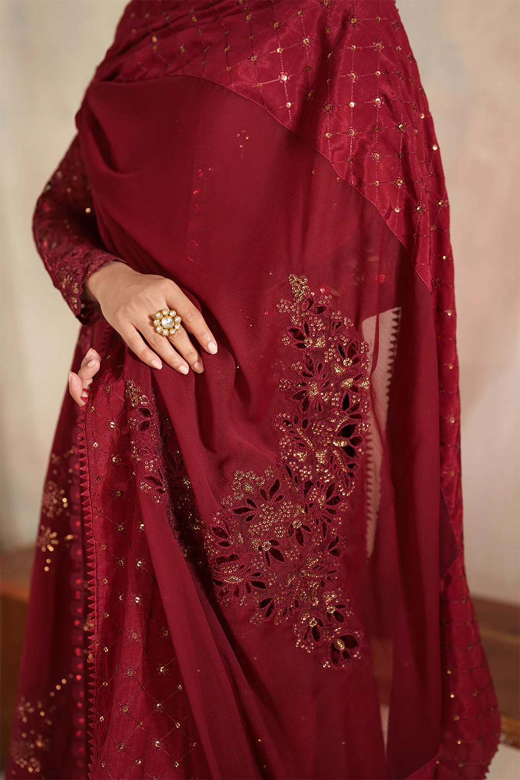 CC-83 Embroidered Chiffon - Image 9