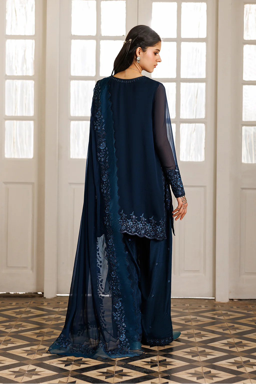 CC-94 Embroidered Chiffon - Image 4