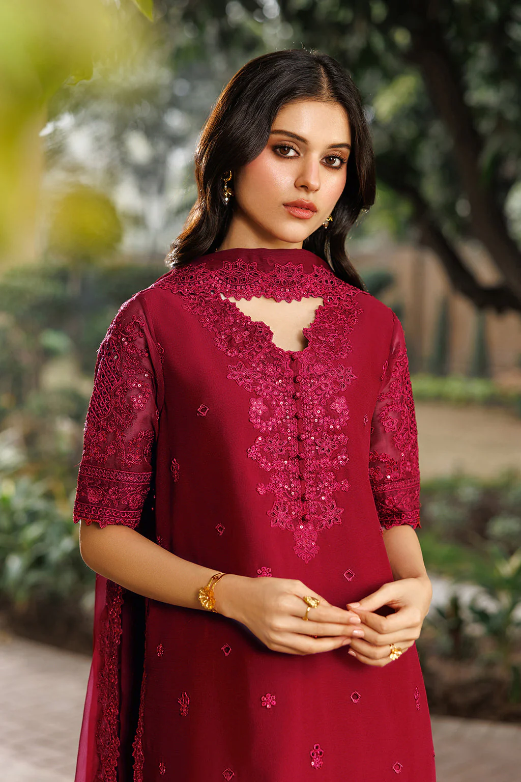 CC-97 Embroidered Chiffon - Image 4