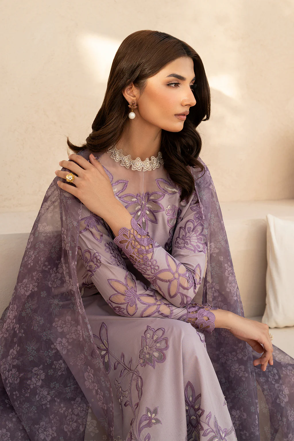 EFL-01 Embroidered Lawn - Image 10