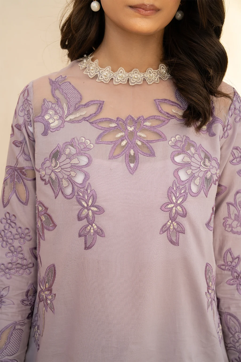 EFL-01 Embroidered Lawn - Image 11