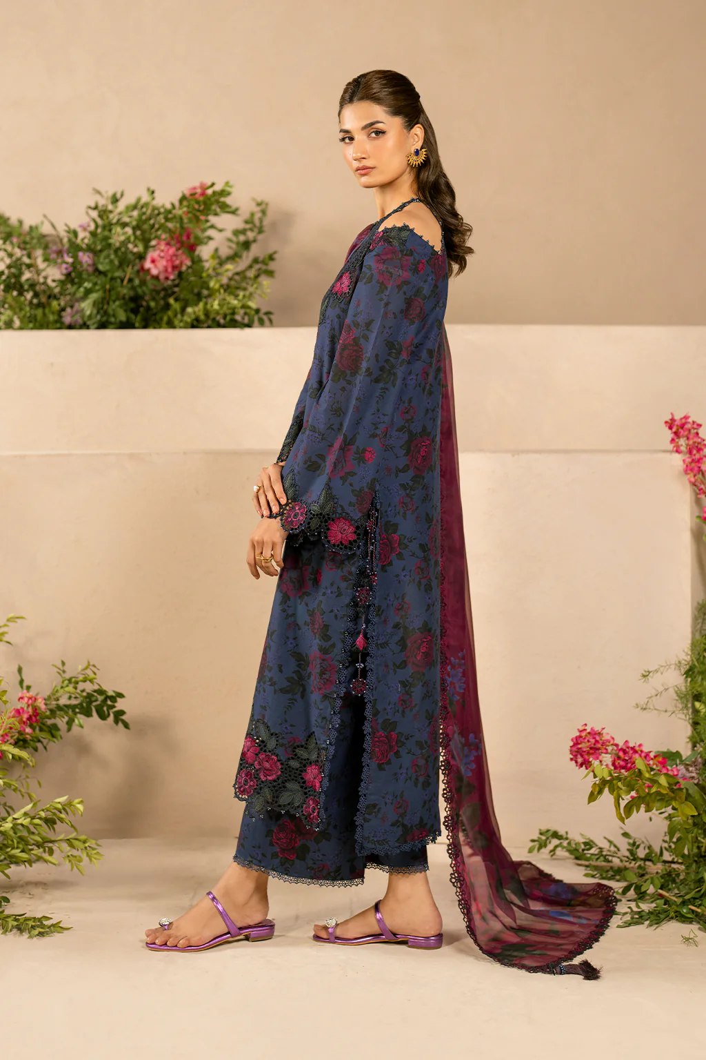 EFL-12 Embroidered Lawn - Image 7