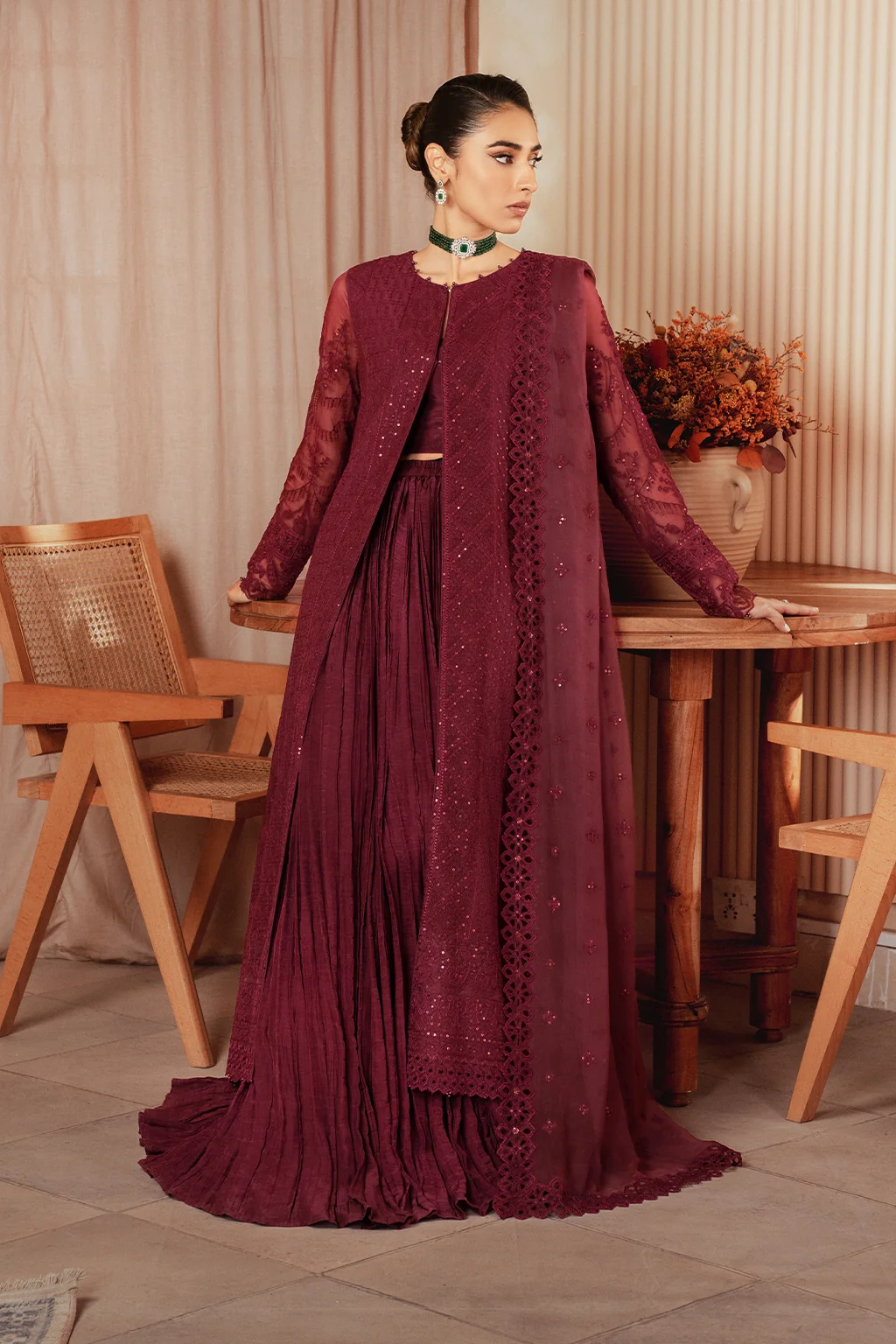 ICK-01 Embroidered Chiffon - Image 5
