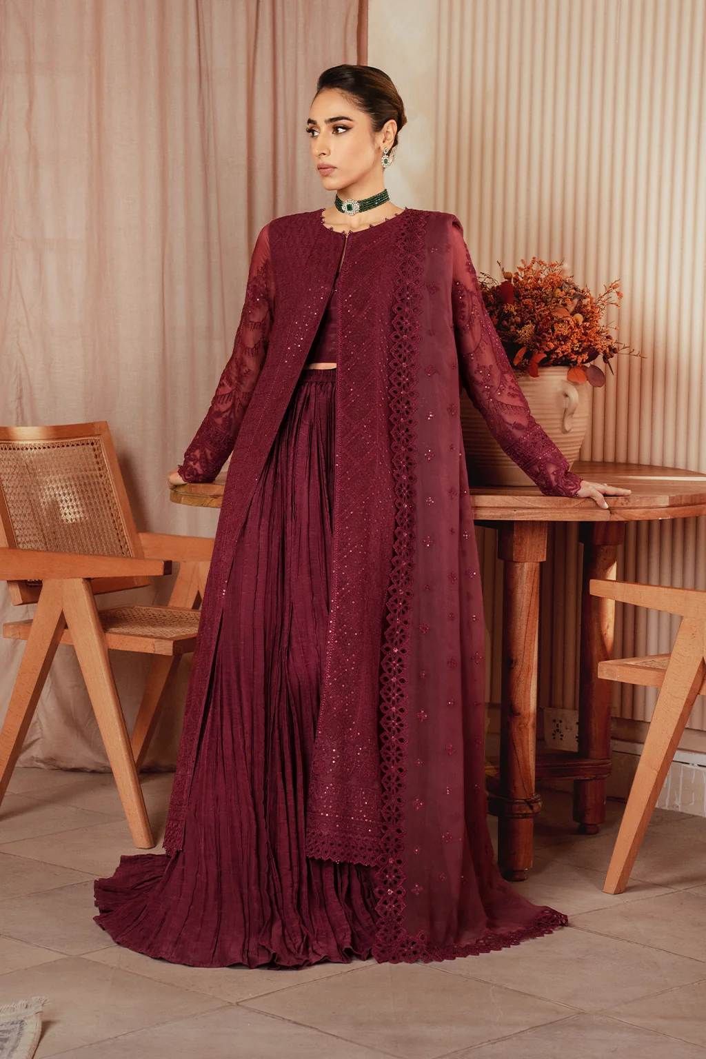 ICK-01 Embroidered Chiffon - Image 6