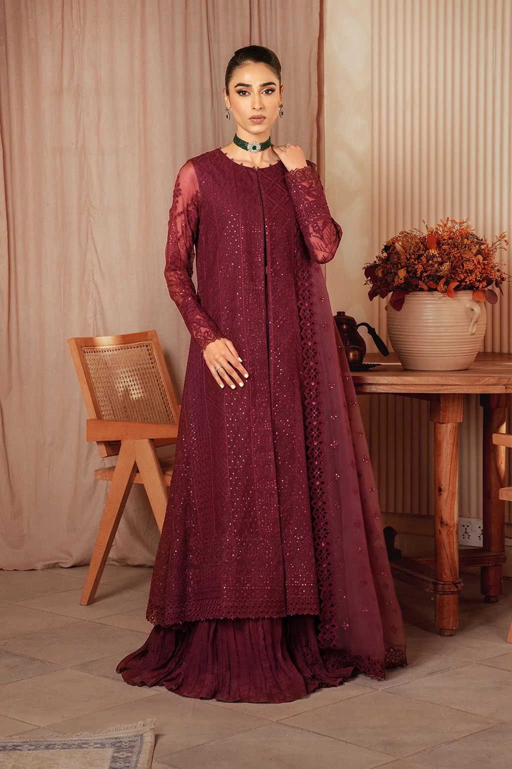 ICK-01 Embroidered Chiffon - Image 7