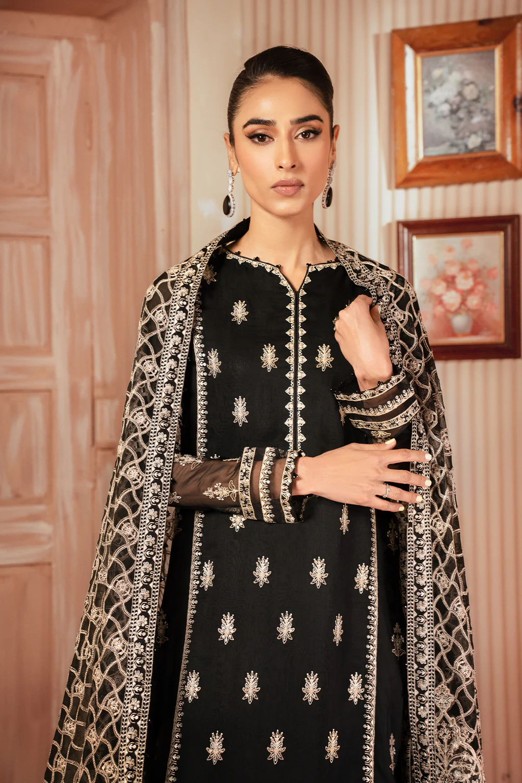 ICK-03 Embroidered Chiffon - Image 2
