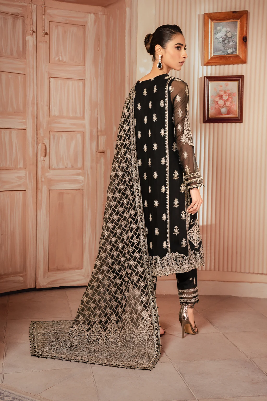 ICK-03 Embroidered Chiffon - Image 3