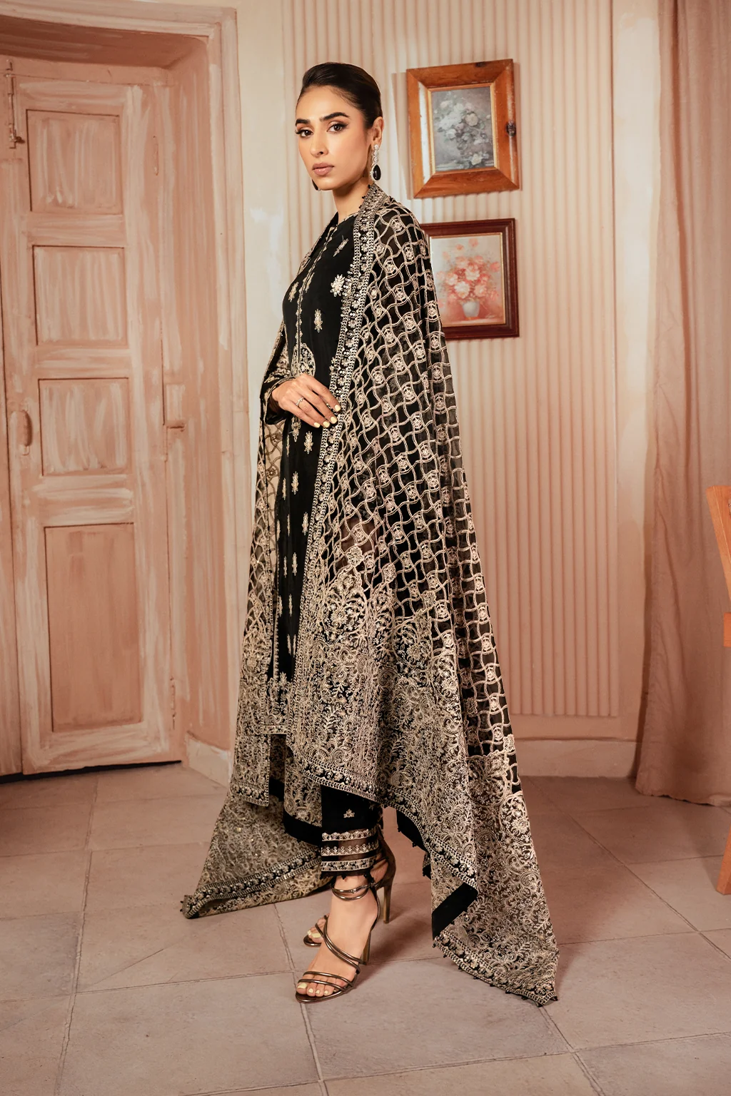 ICK-03 Embroidered Chiffon - Image 4