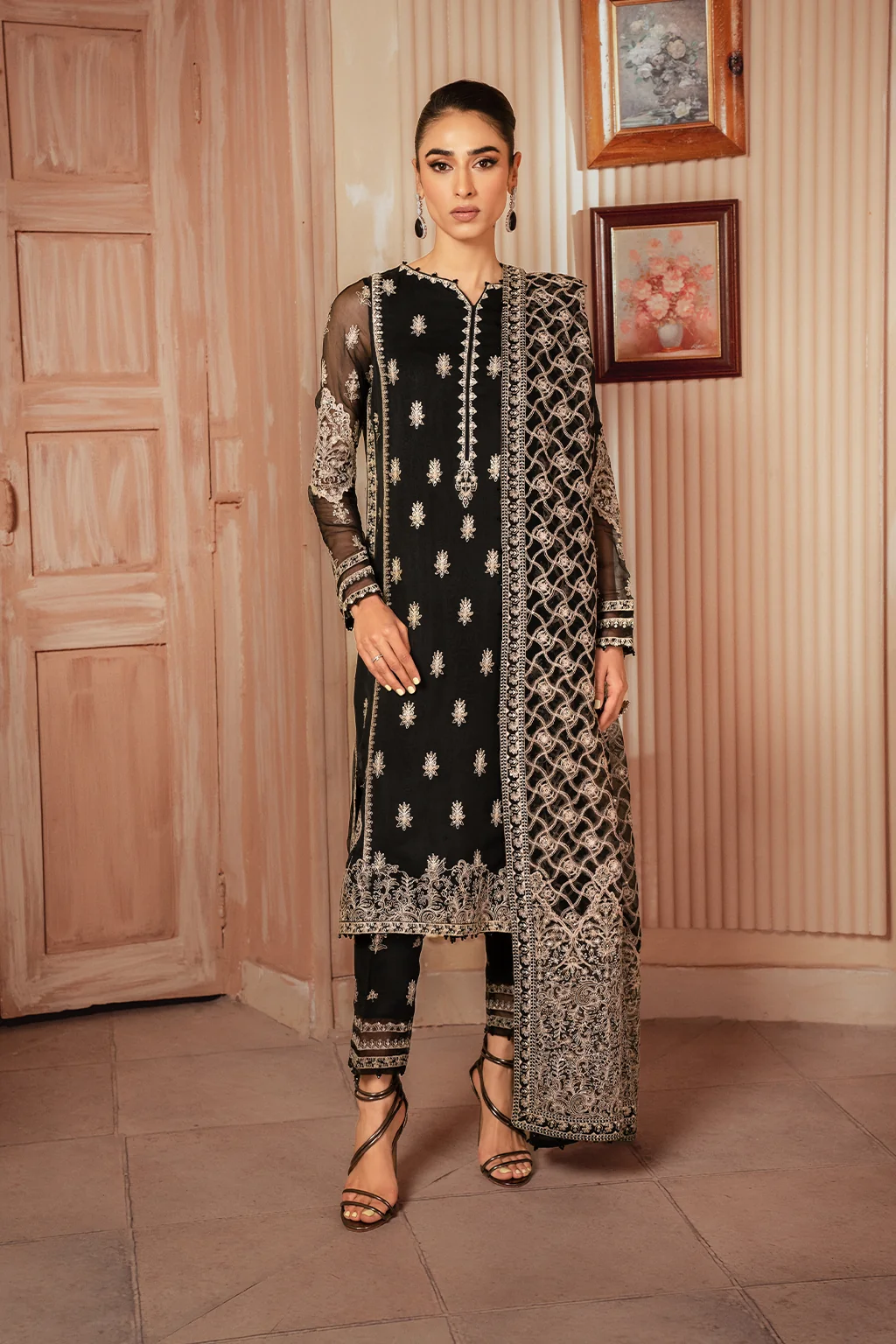 ICK-03 Embroidered Chiffon - Image 5