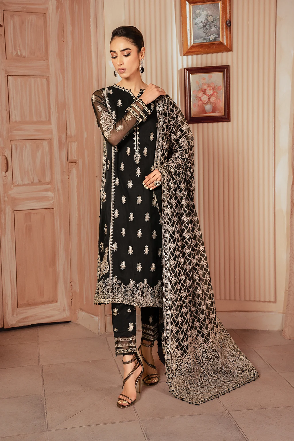 ICK-03 Embroidered Chiffon - Image 6