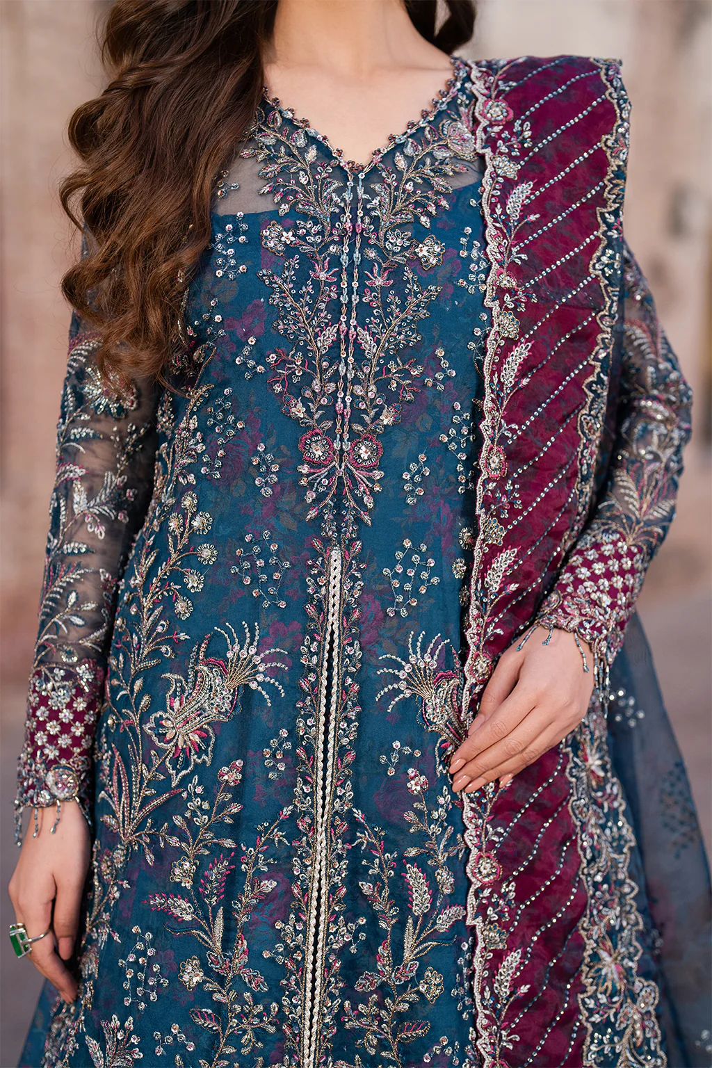 ILC-03 Embroidered Organza - Image 14
