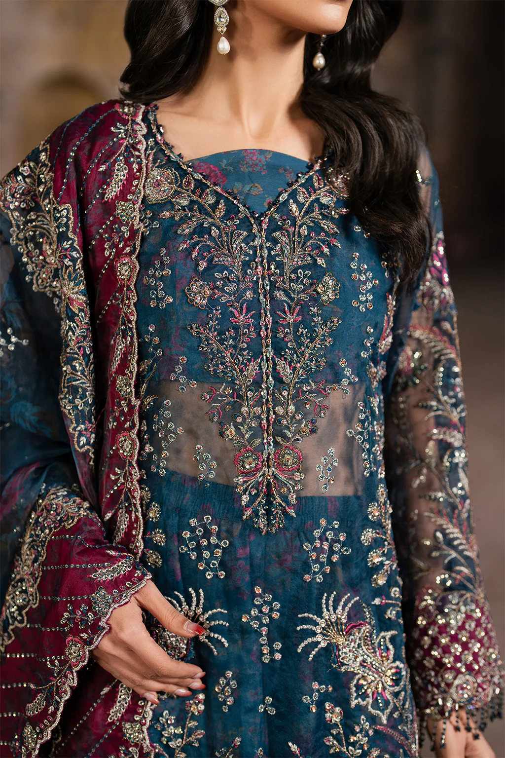 ILC-03 Embroidered Organza - Image 18