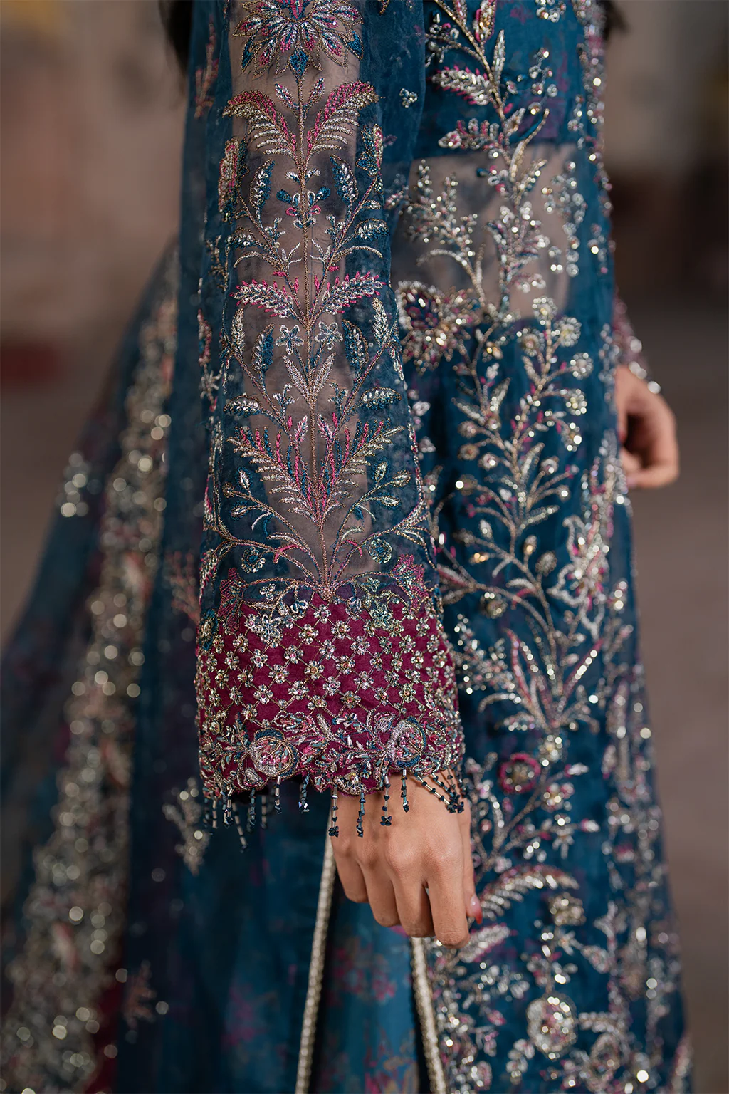 ILC-03 Embroidered Organza - Image 3