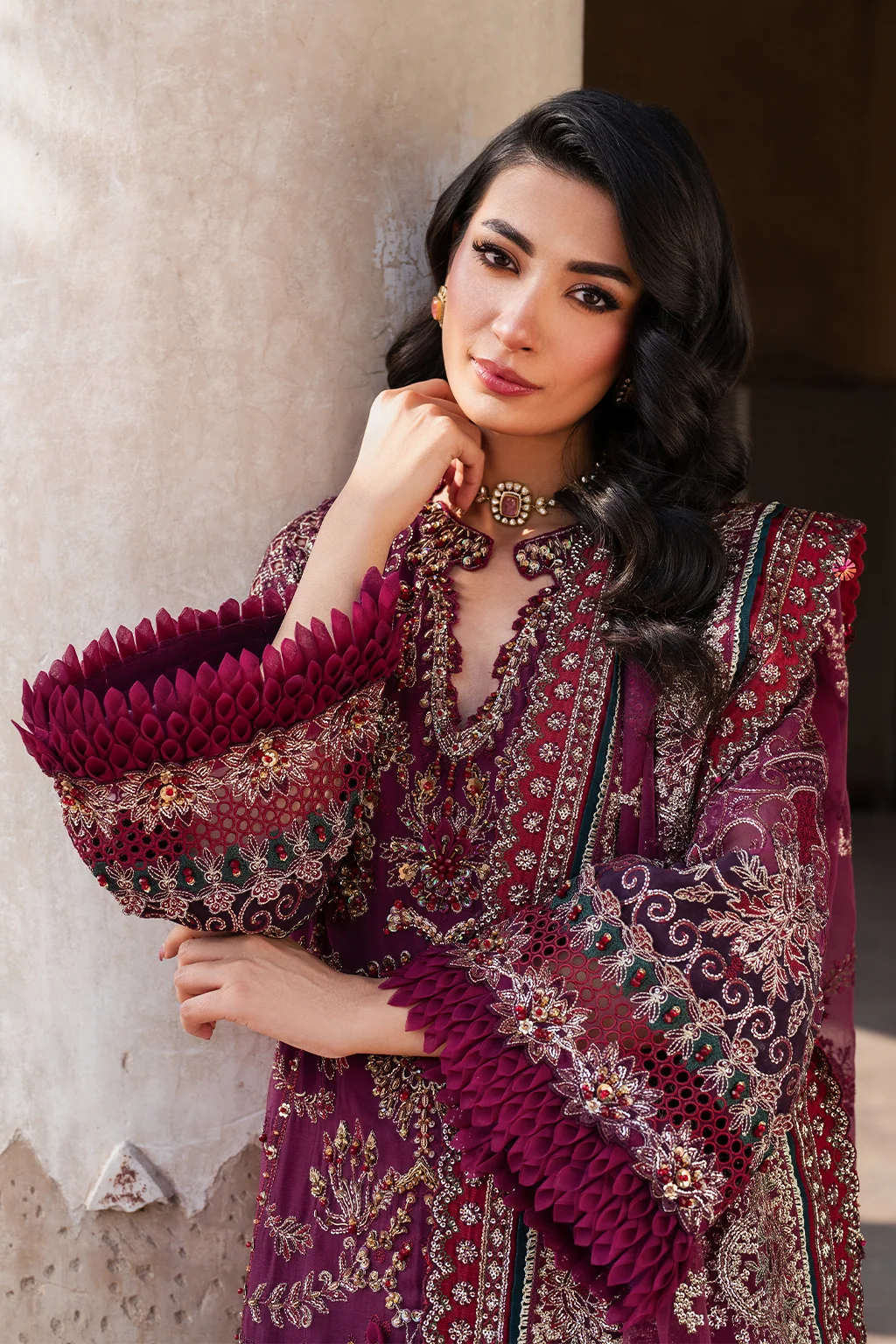 ILC-04 Embroidered Chiffon - Image 22