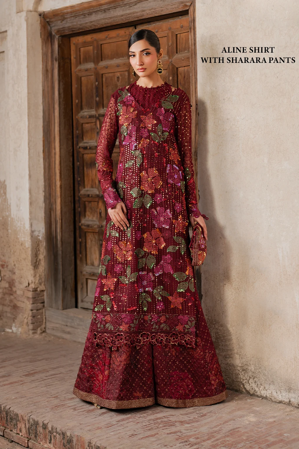 ILC-05 Embroidered Chiffon - Image 3