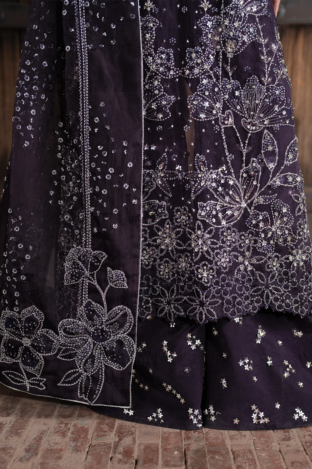 ILC-06 Embroidered Organza - Image 14