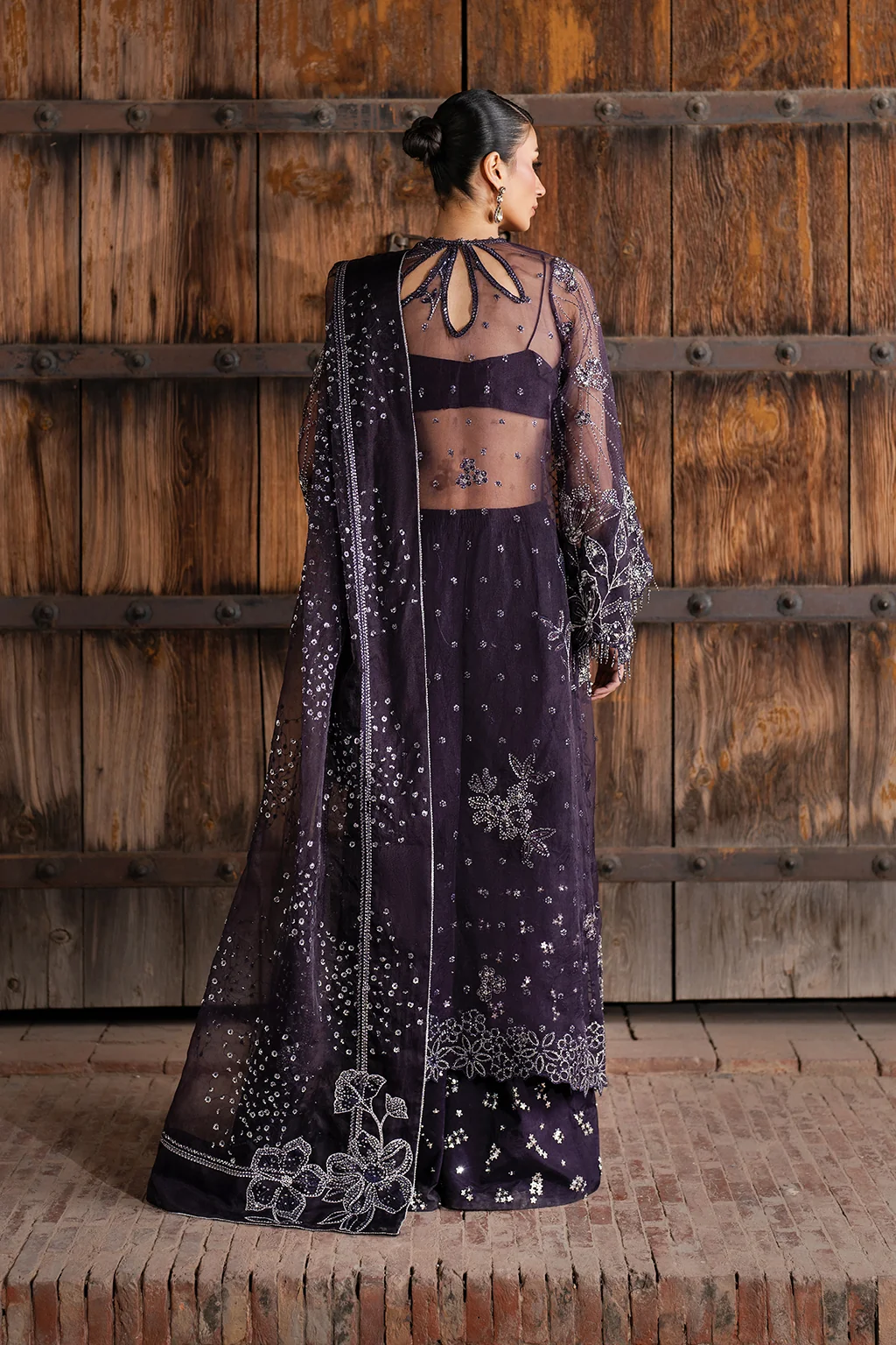ILC-06 Embroidered Organza - Image 16
