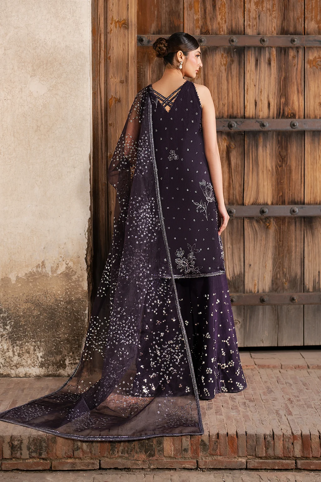 ILC-06 Embroidered Organza - Image 3