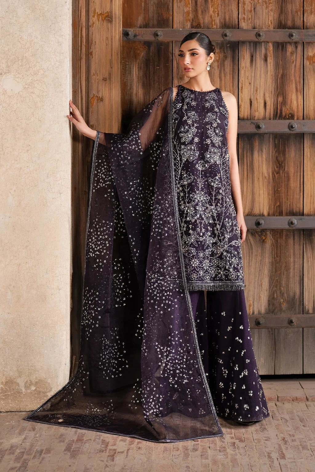 ILC-06 Embroidered Organza - Image 5