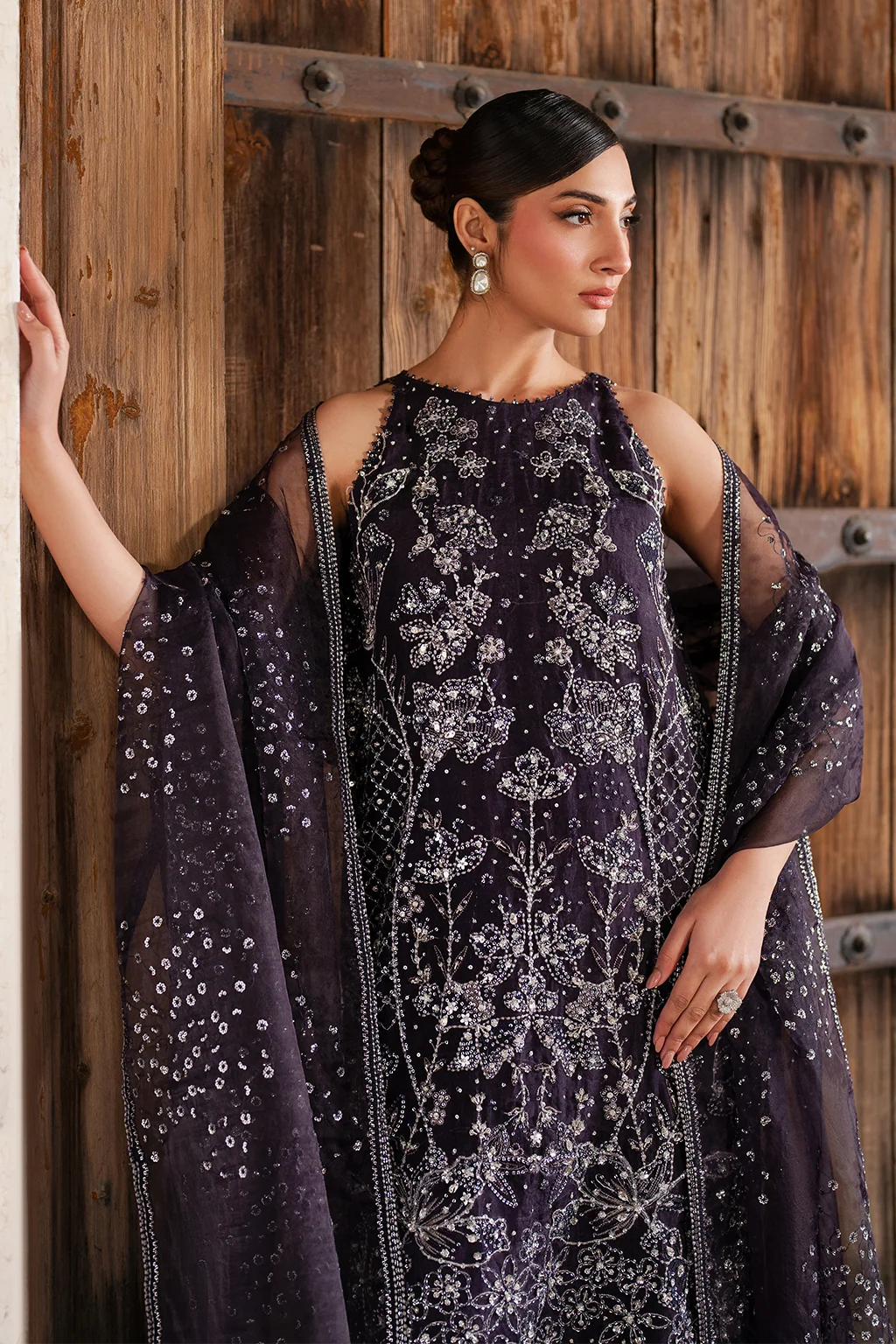 ILC-06 Embroidered Organza - Image 7