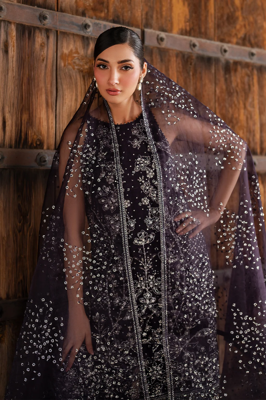 ILC-06 Embroidered Organza - Image 8