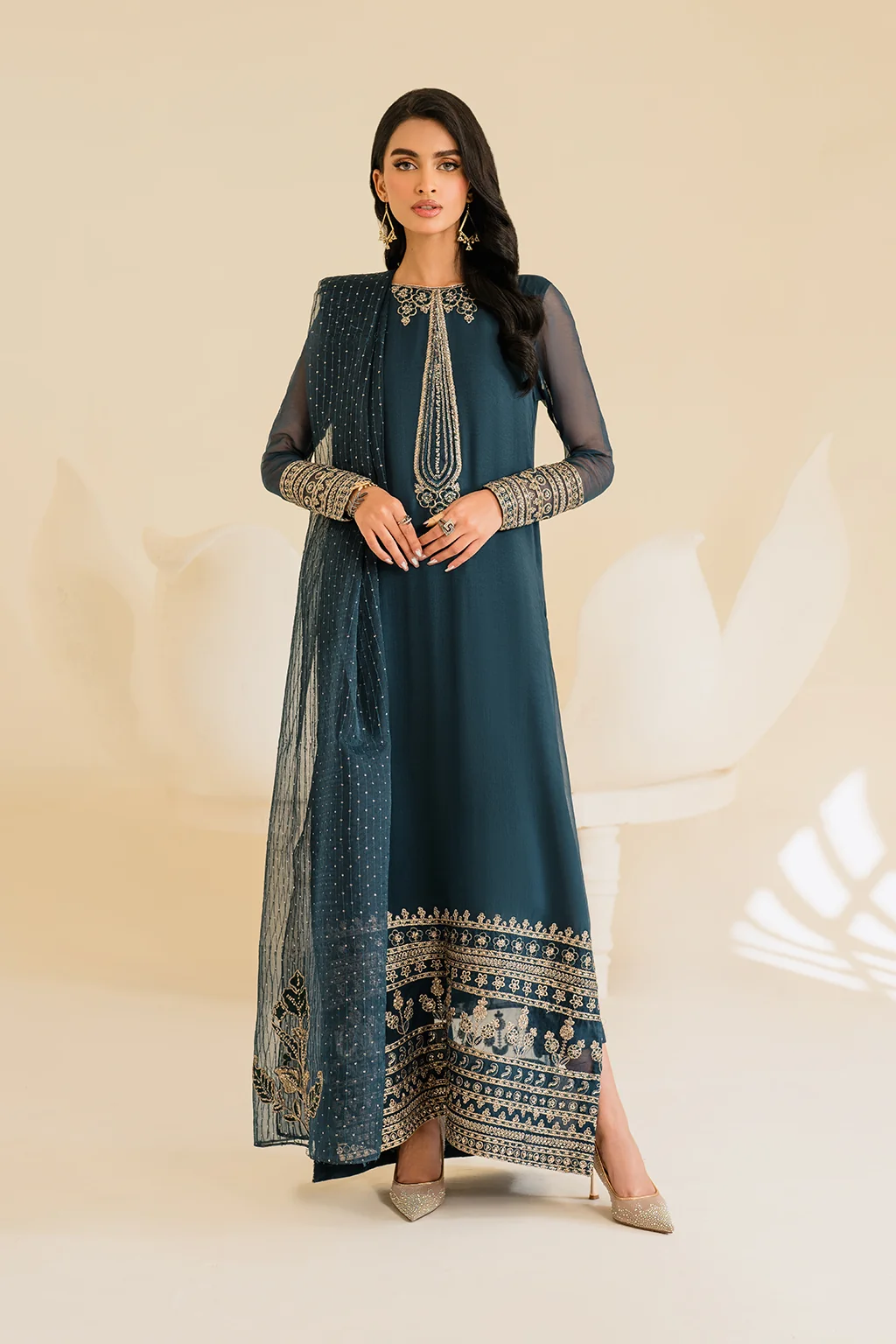 IP-276 Embroidered Chiffon