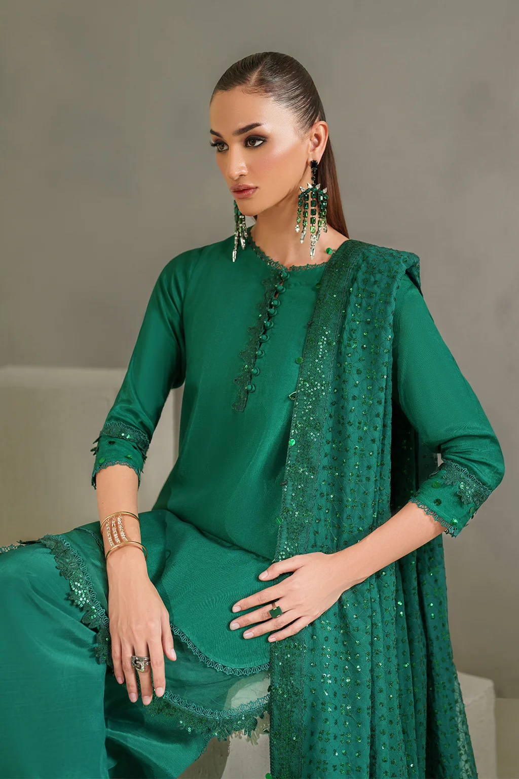 IP-337 Embroidered Rawsilk - Image 13