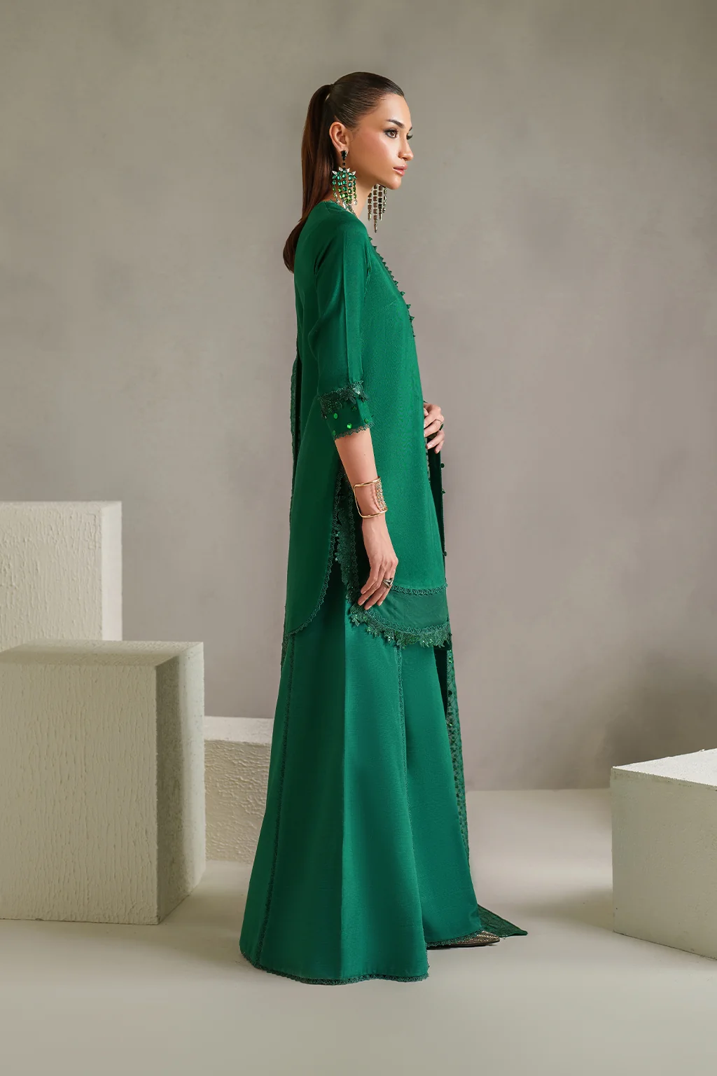 IP-337 Embroidered Rawsilk - Image 4