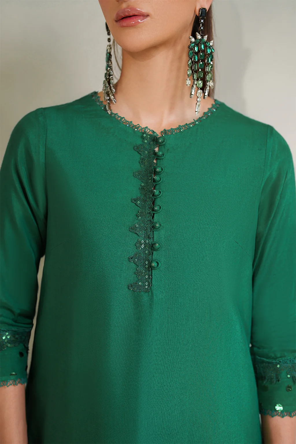 IP-337 Embroidered Rawsilk - Image 9