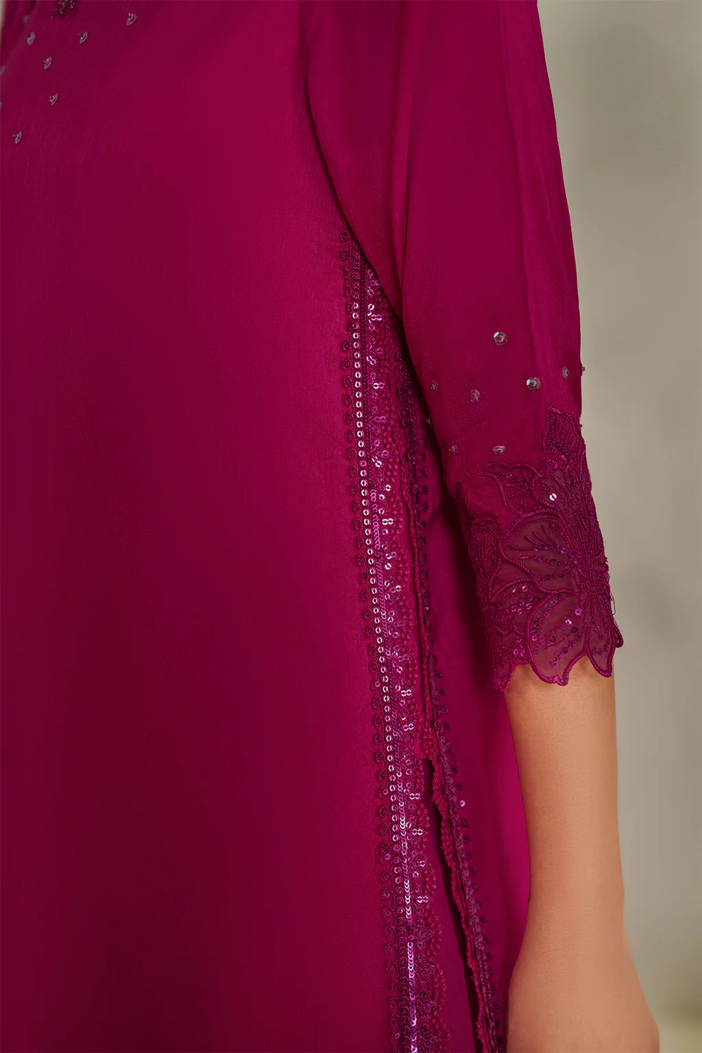 IP-338 Embroidered Rawsilk - Image 10