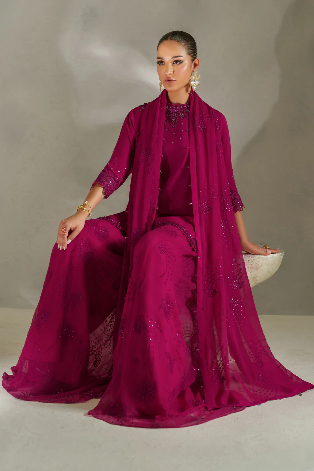 IP-338 Embroidered Rawsilk - Image 12