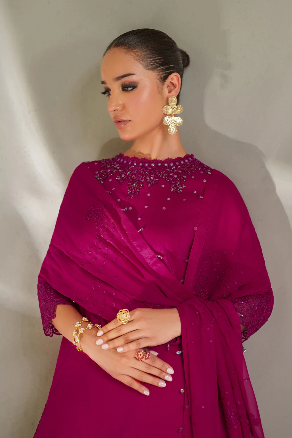 IP-338 Embroidered Rawsilk - Image 3