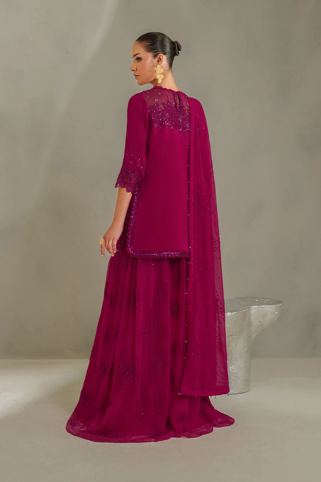 IP-338 Embroidered Rawsilk - Image 4