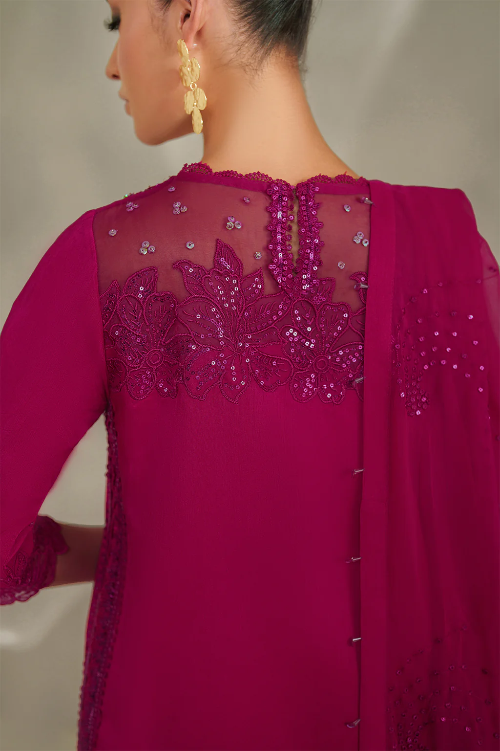 IP-338 Embroidered Rawsilk - Image 9