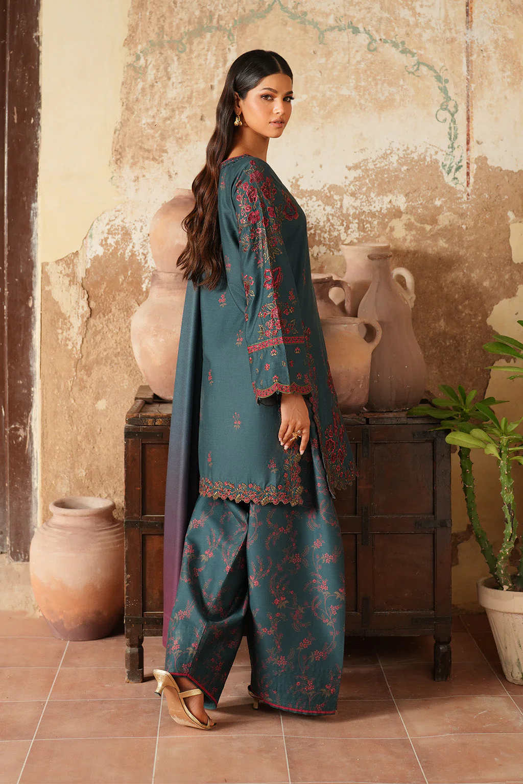 IPF-01 Embroidered Printed Linen - Image 3