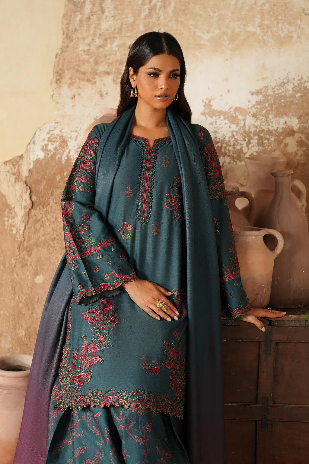 IPF-01 Embroidered Printed Linen - Image 4